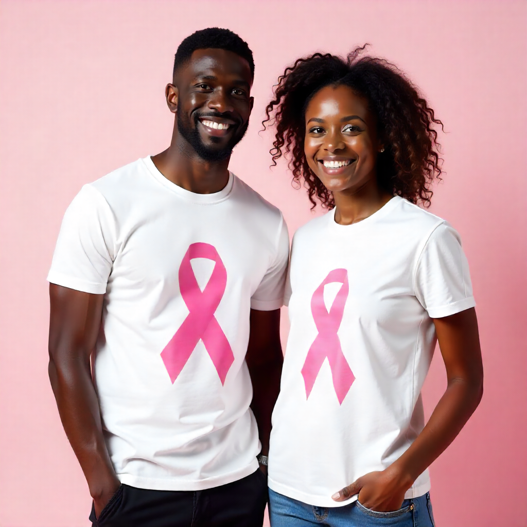 African women receiving cancer screening