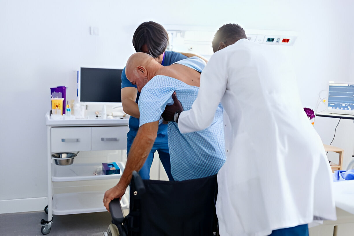 African men receiving prostate cancer screening